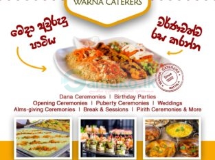 Catering services for your special events