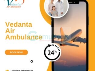 Choose Vedanta Air Ambulance in Kolkata