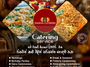 Catering Service For Any Type Of Event